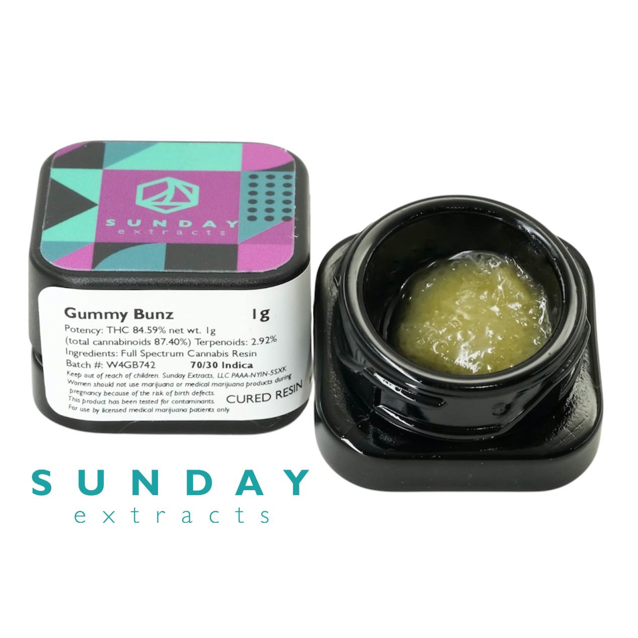 1g Concentrate Gummy Bunz
