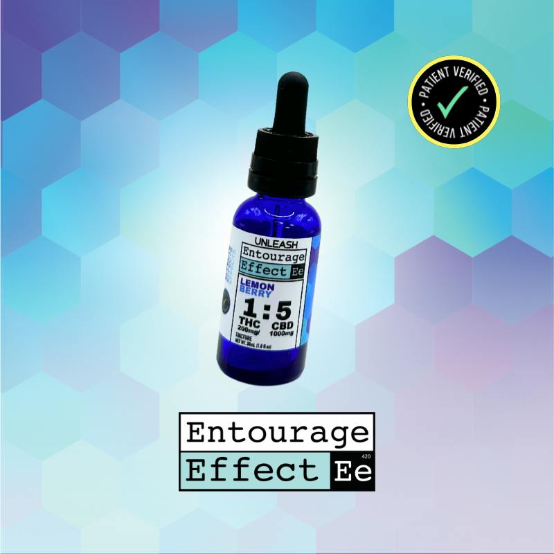 Entourage Effect - Lemon Berry Tincture 1:5