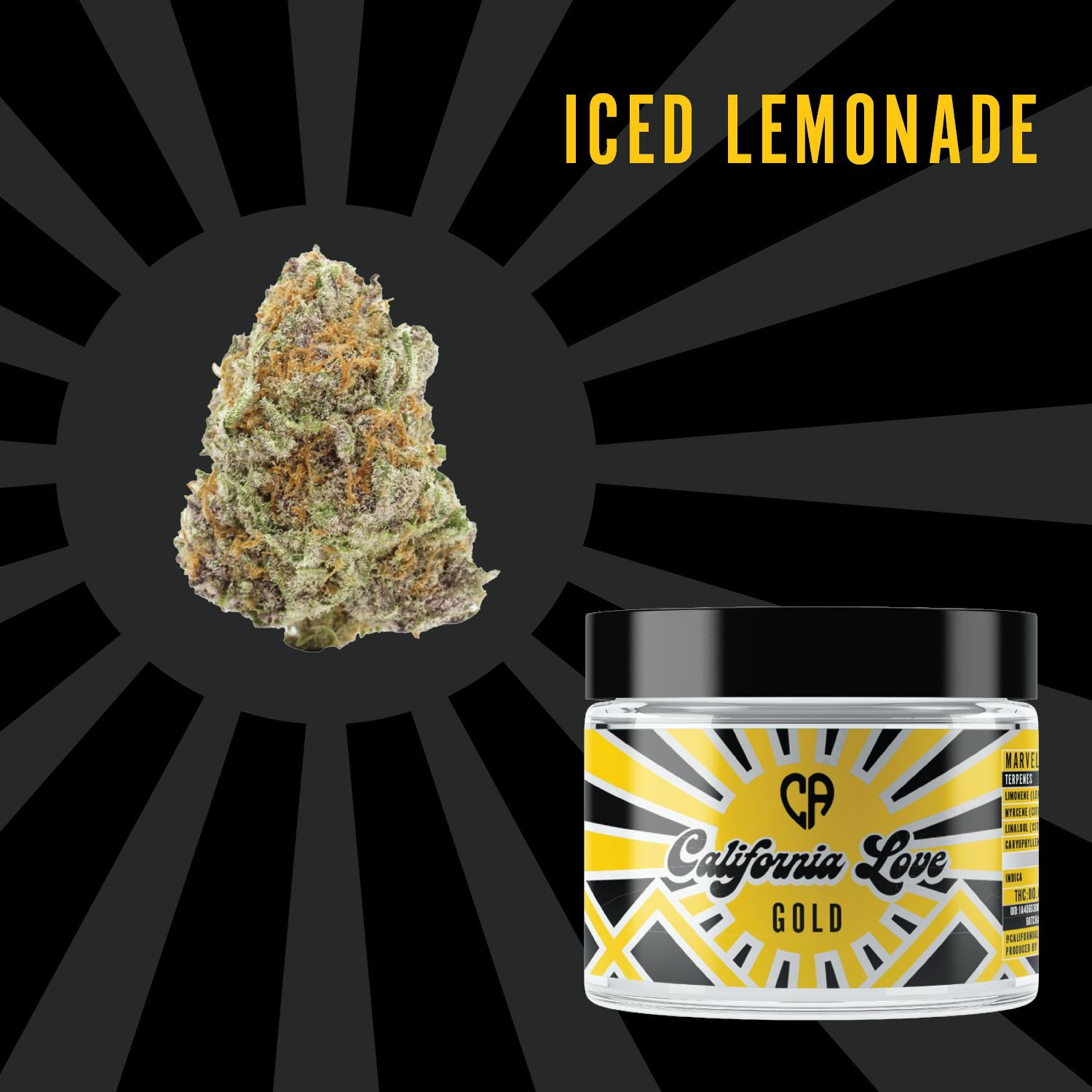 CALIFORNIA LOVE — Iced Lemonade
