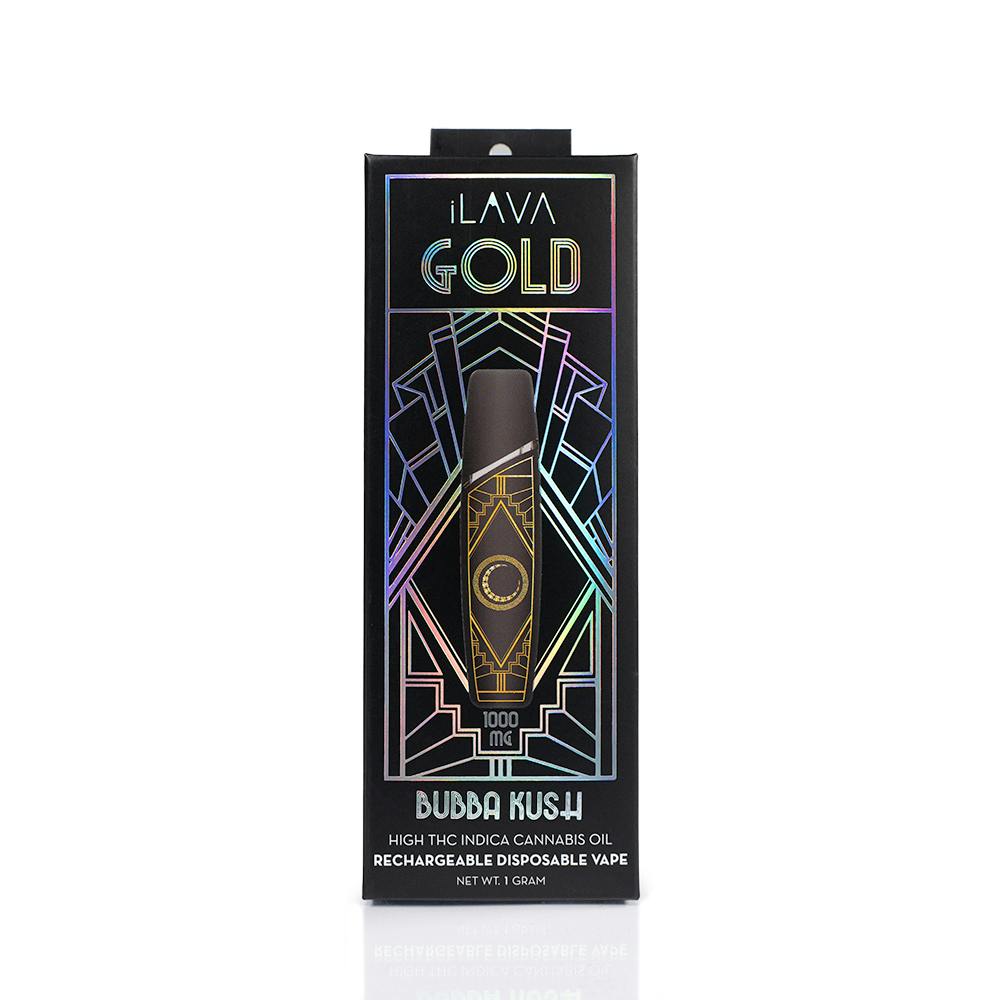 GOLD Disposable 1000mg - Bubba Kush