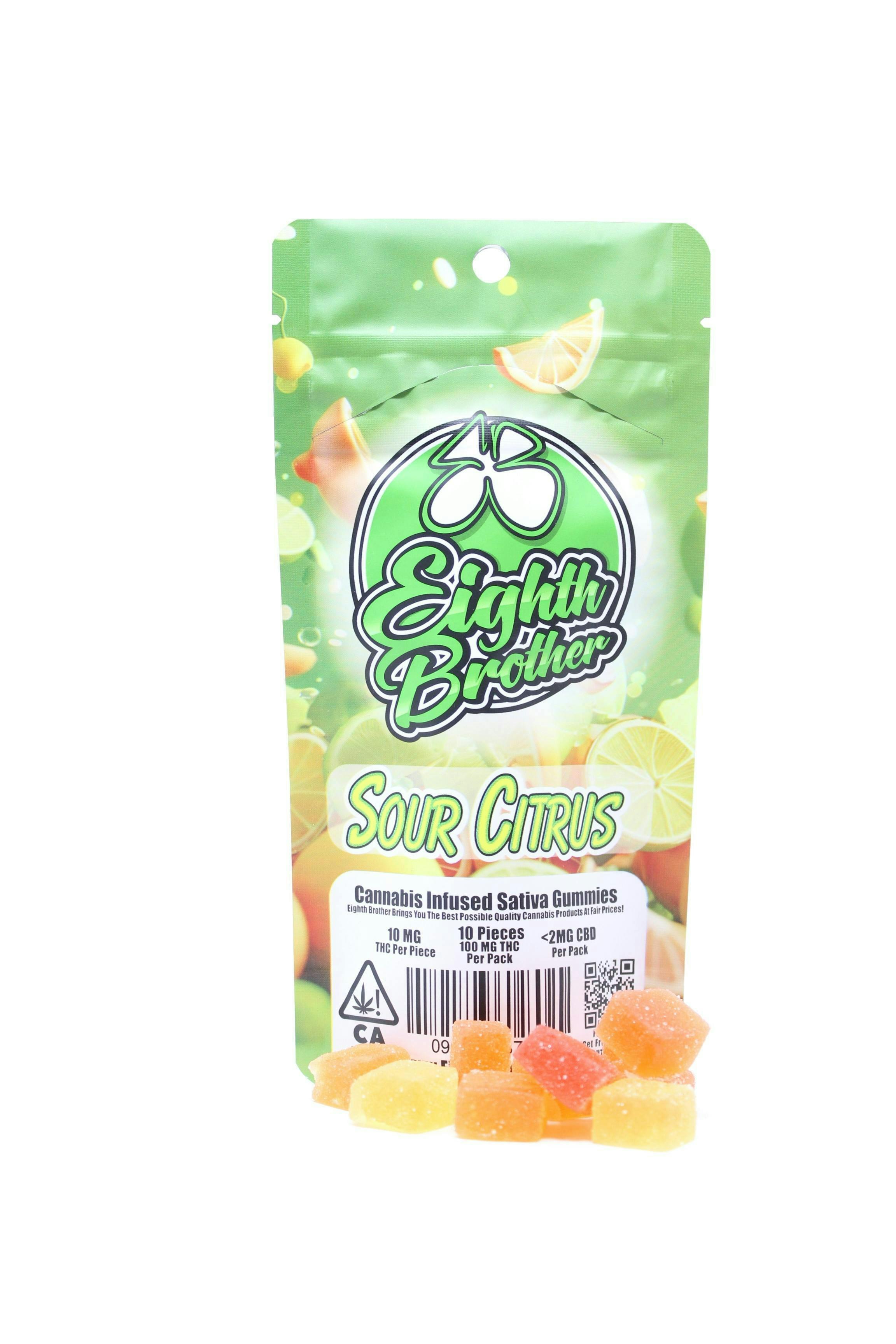Sour Citrus Gummies 10pk