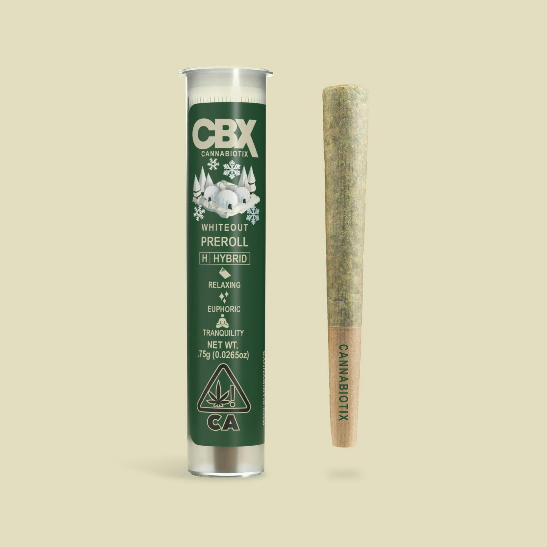 White Out Preroll [0.75g]