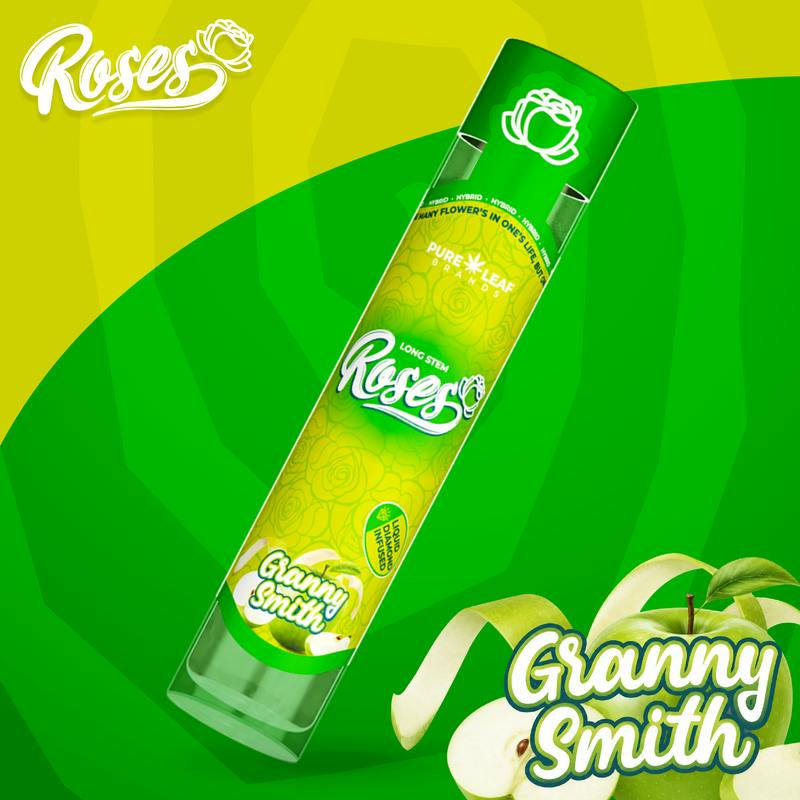 Long Stem | Granny Smith | LQD Infused Joint | 1g by Roses