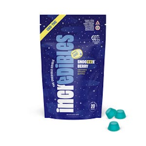 INCREDIBLES - Snoozzzeberry 5:1 THC:CBN Edibles