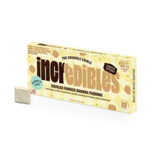 INCREDIBLES - [REC] Incredibles Bar | Swirled Famous Banana Pudding | 100mg/10pc