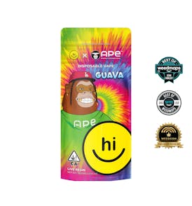Guava — 1g APE & Hi! Live Resin Disposable (all in one)