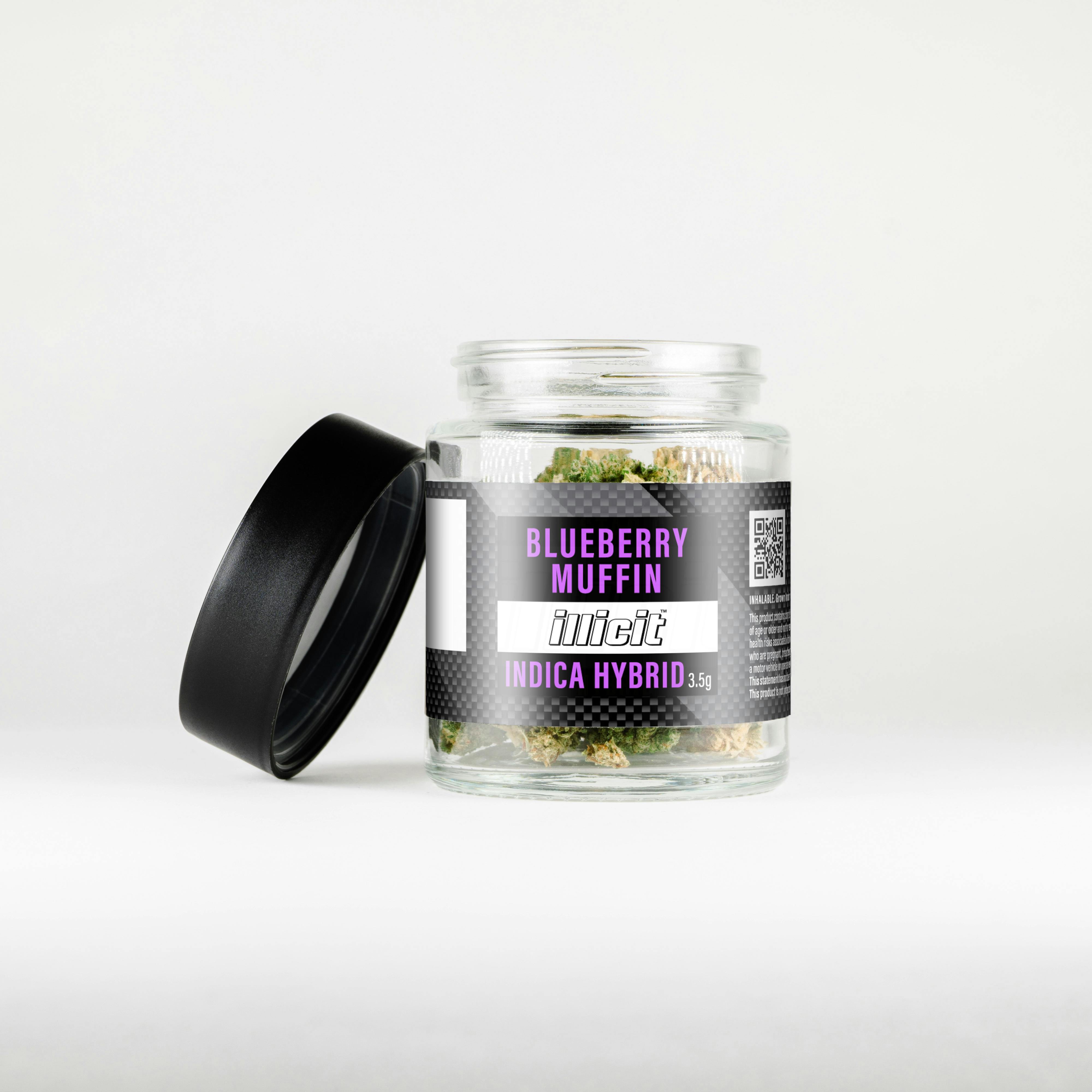 Blueberry Muffin 3.5g Flower by ILLICIT