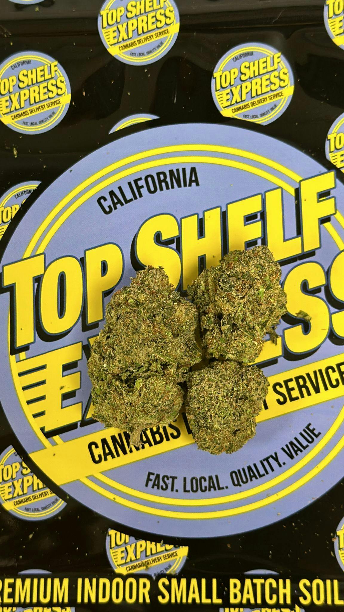 Top Shelf Express Sweet Tooth Bill ***3 Eighths for 90***** Weedmaps