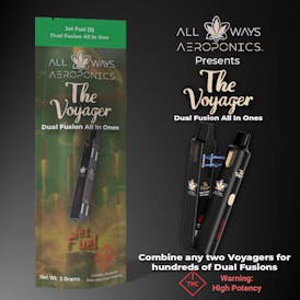 Dual Fusion 2G All In One | The Voyager | Jet Fuel- Sativa