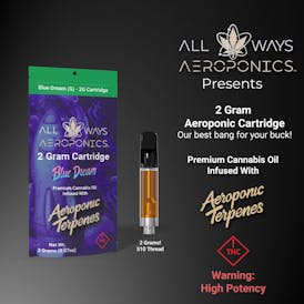 All Ways 2g Blue Dream Premium Cannabis Oil Cartridge