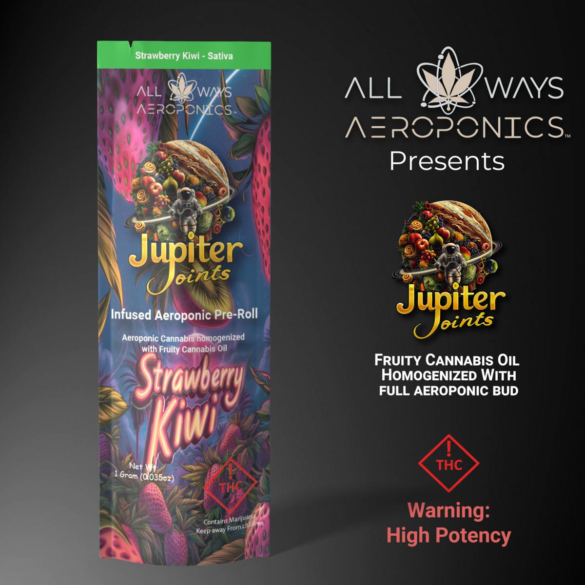 Infused Aeroponic Pre Roll Strawberry