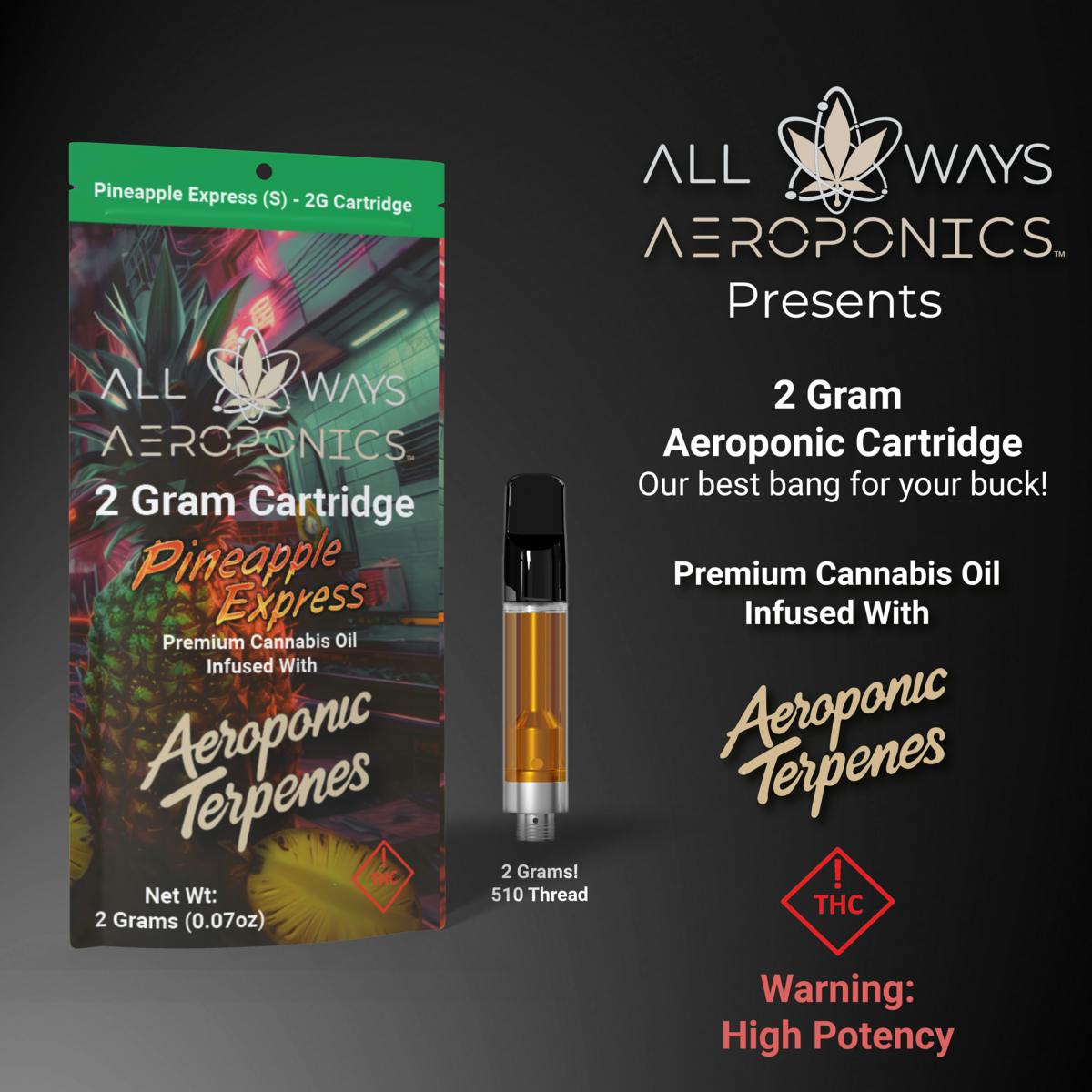 Pineapple Express Fruity Cartridge Sativa