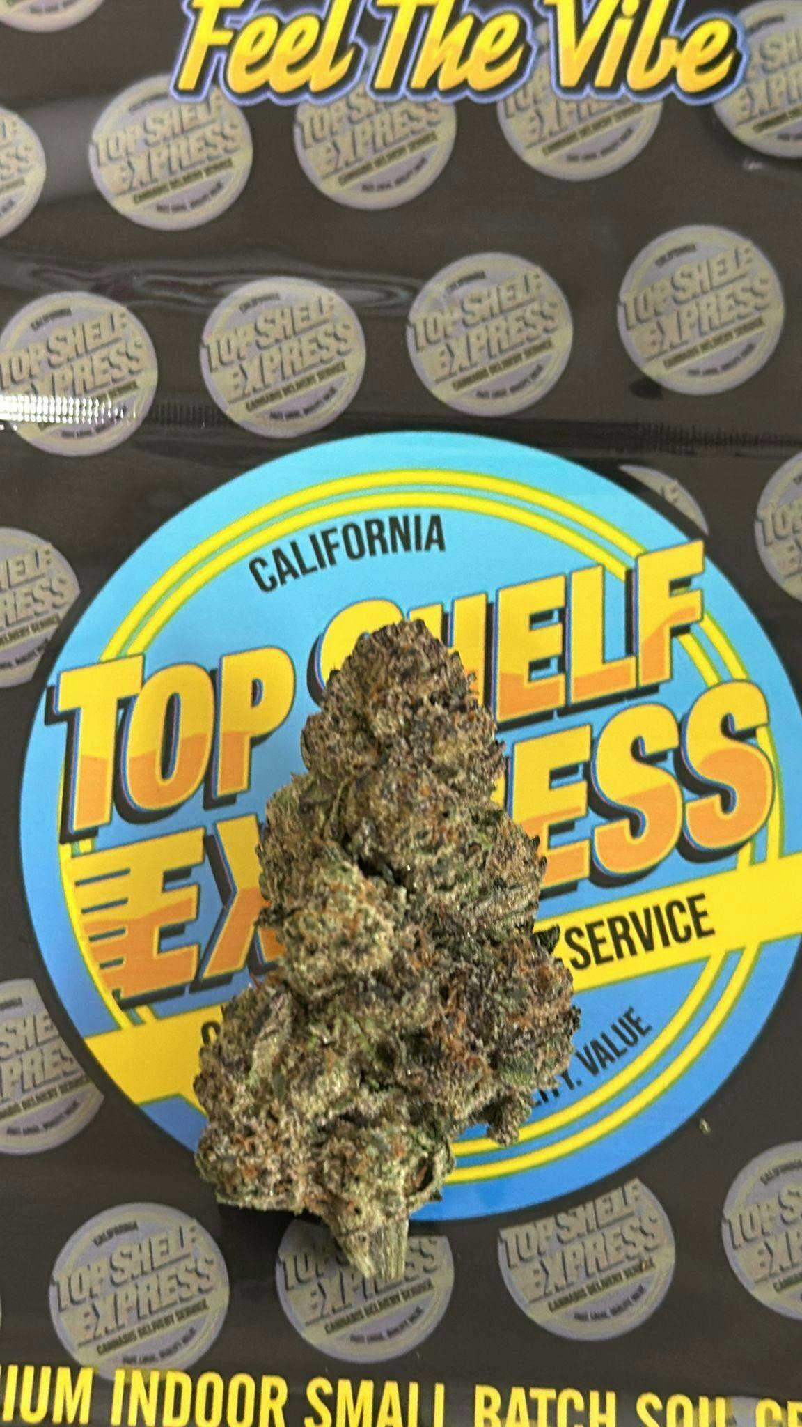 Top Shelf Express Lemon Raspberry Gelato Premium Oz (28g) Weedmaps