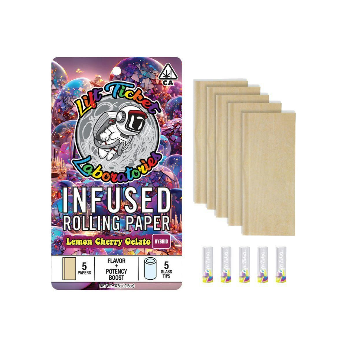 Lemon Cherry Gelato Infused Rolling