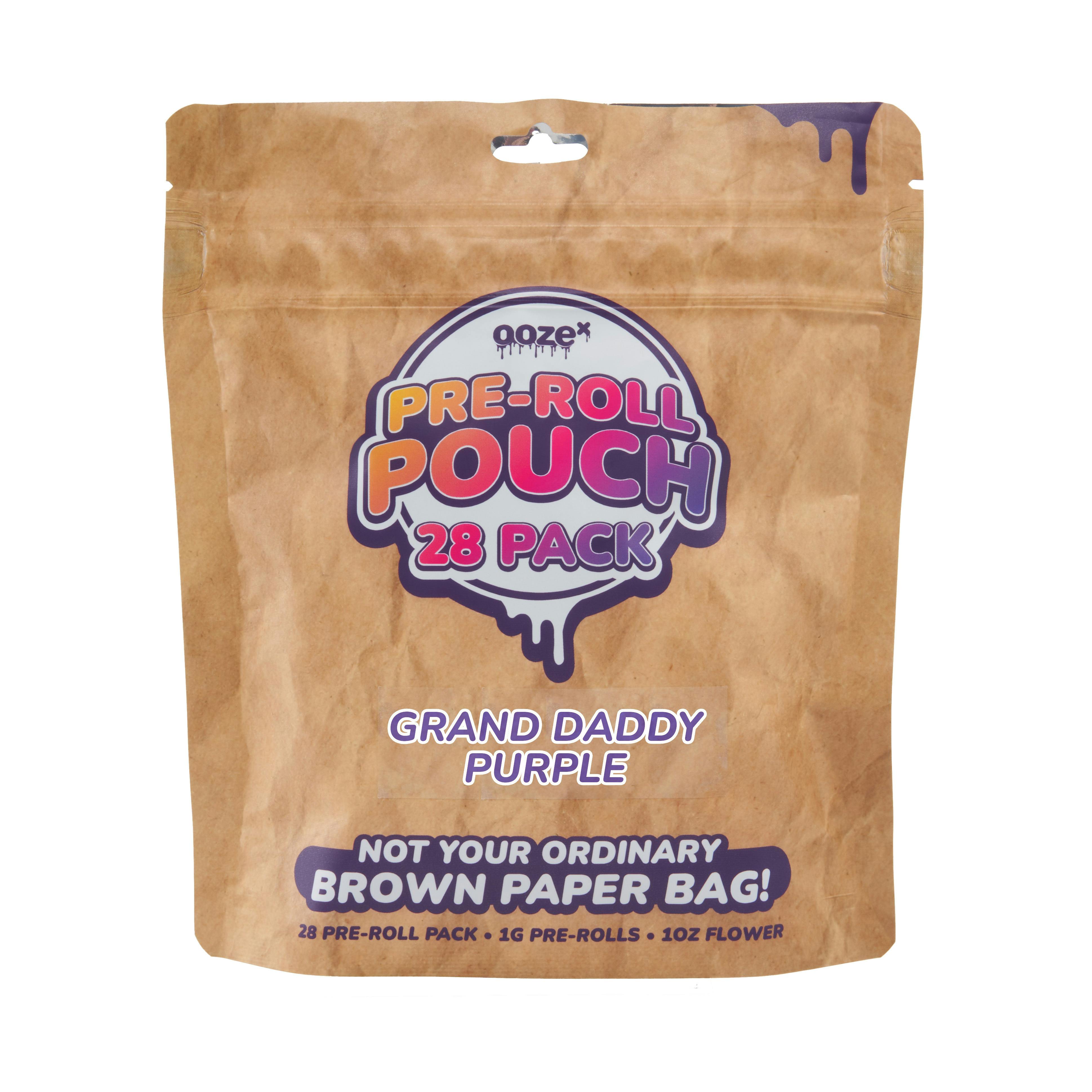 在庫処分セール Purple Daddy Grand - OozeX - Pouch Pre-Roll 1g 28pk その他