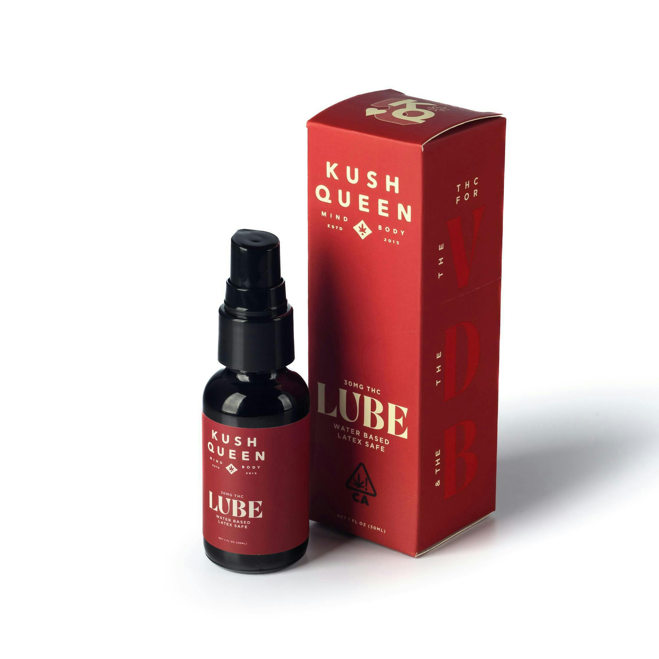 Kush Queen | Water Based Lube | Lubricants | 30mg THC