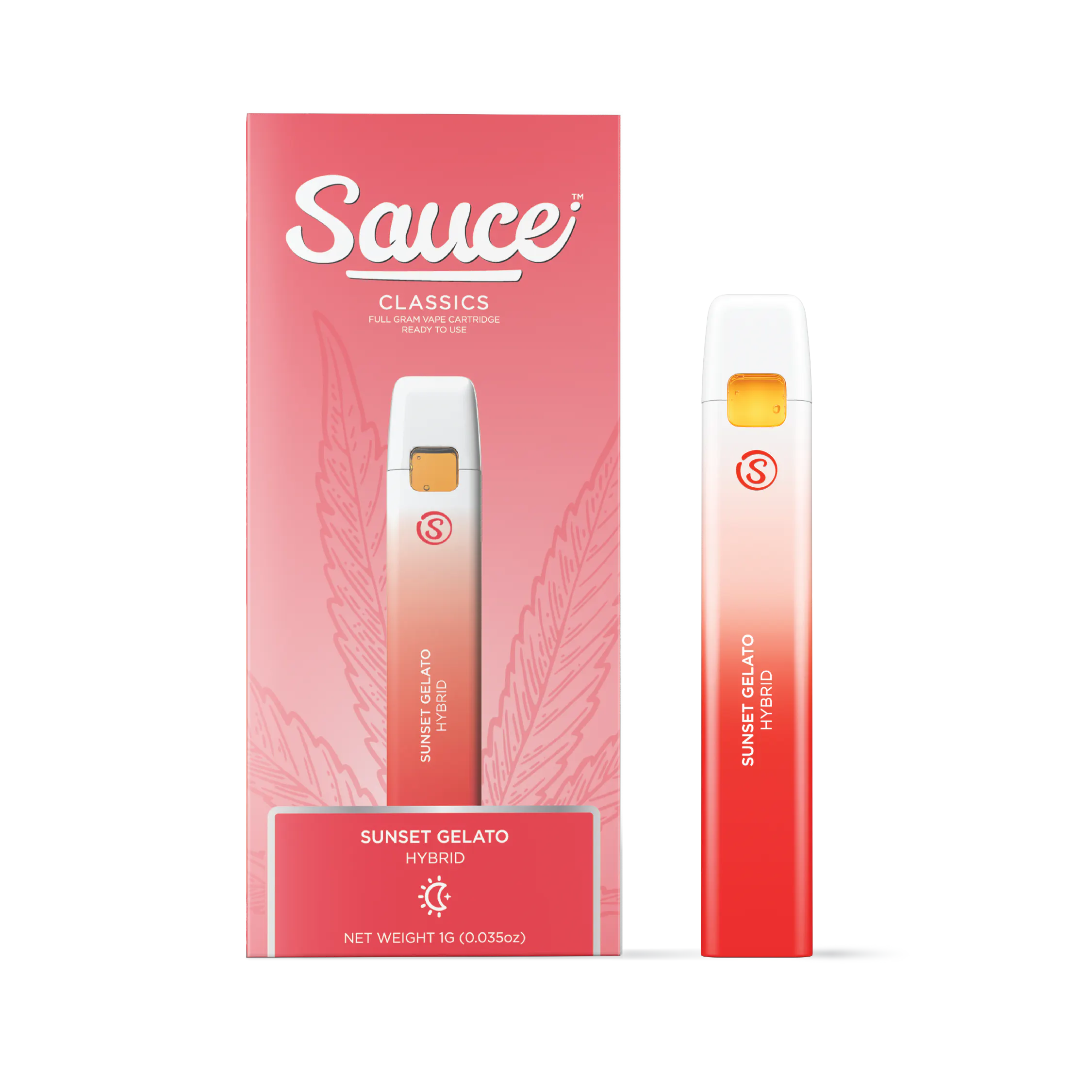 Sauce. - SAUCE | SUNSET GELATO - AIO | CARTRIDGE | 1G Main Image