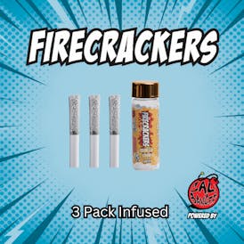 Firecracker by Cali Banger Infused Pre Roll VANILLA KUSH 3 x 0.6 - 1.8 Gr