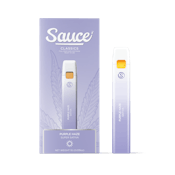 ON SALE SAUCE PURPLE HAZE 1G DISPOSABLE VAPE PEN (2 FOR $50)