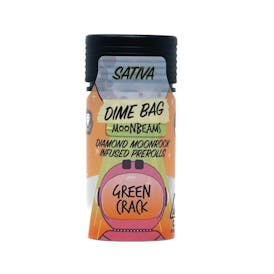 Diamond Moonrock Infused Pre-rolls 2.5g 5-Pack - Green Crack