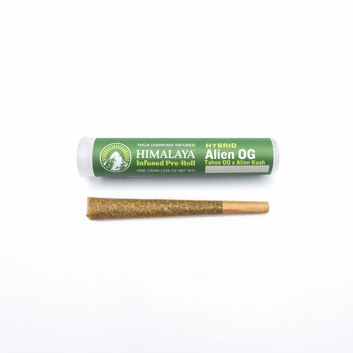 Alien OG - Infused Pre-Rolls - 1G - HIMALAYA