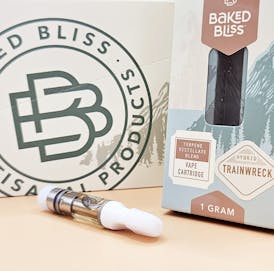 Baked Bliss 1g TrainWreck Cartridge