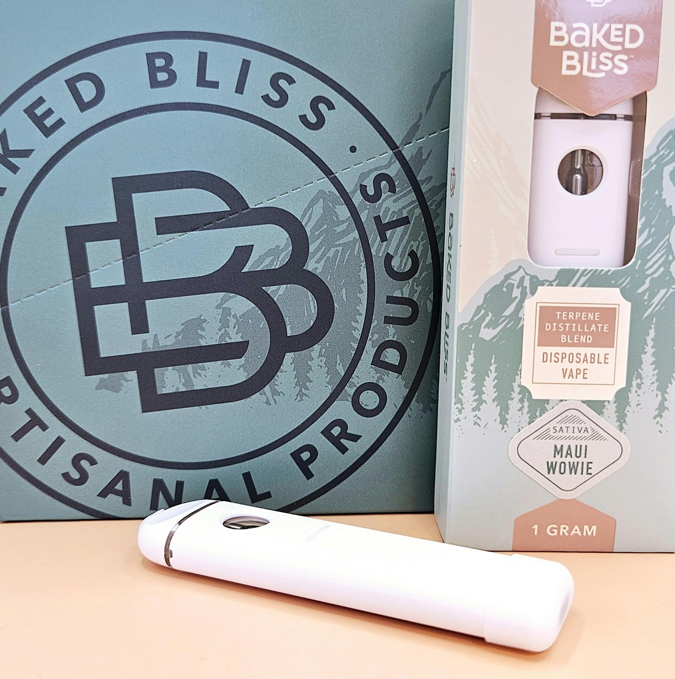 Baked Bliss Maui Wowie 1g Disposable by Baked Bliss Edibles
