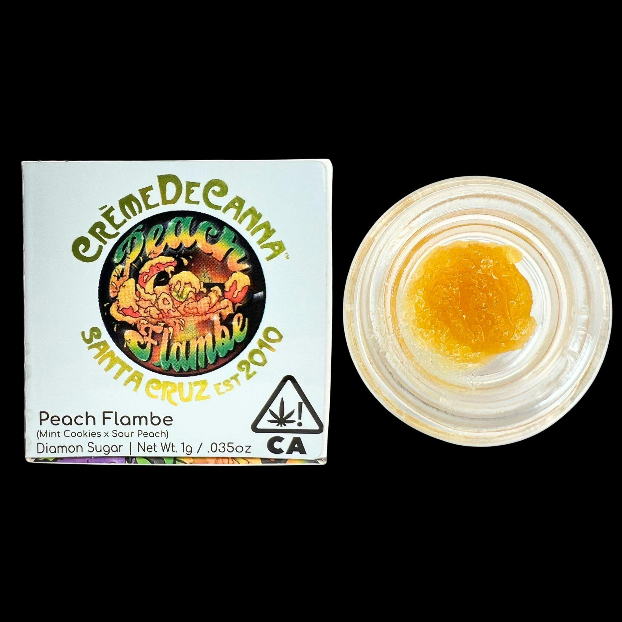 Crème De Canna — Peach Flambe