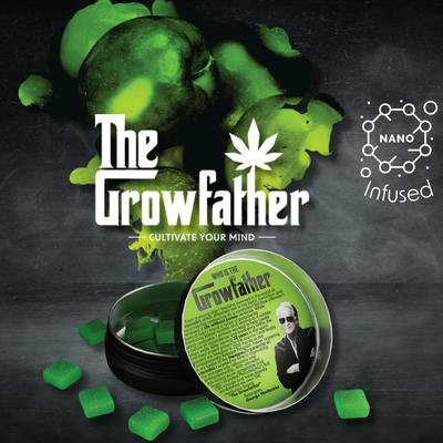 The Growfather Green Apple 100mg Nano-Gummies by The Growfather
