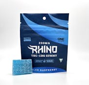Detroit Edibles | Blue Raspberry | Rhino Gummy | 200mg