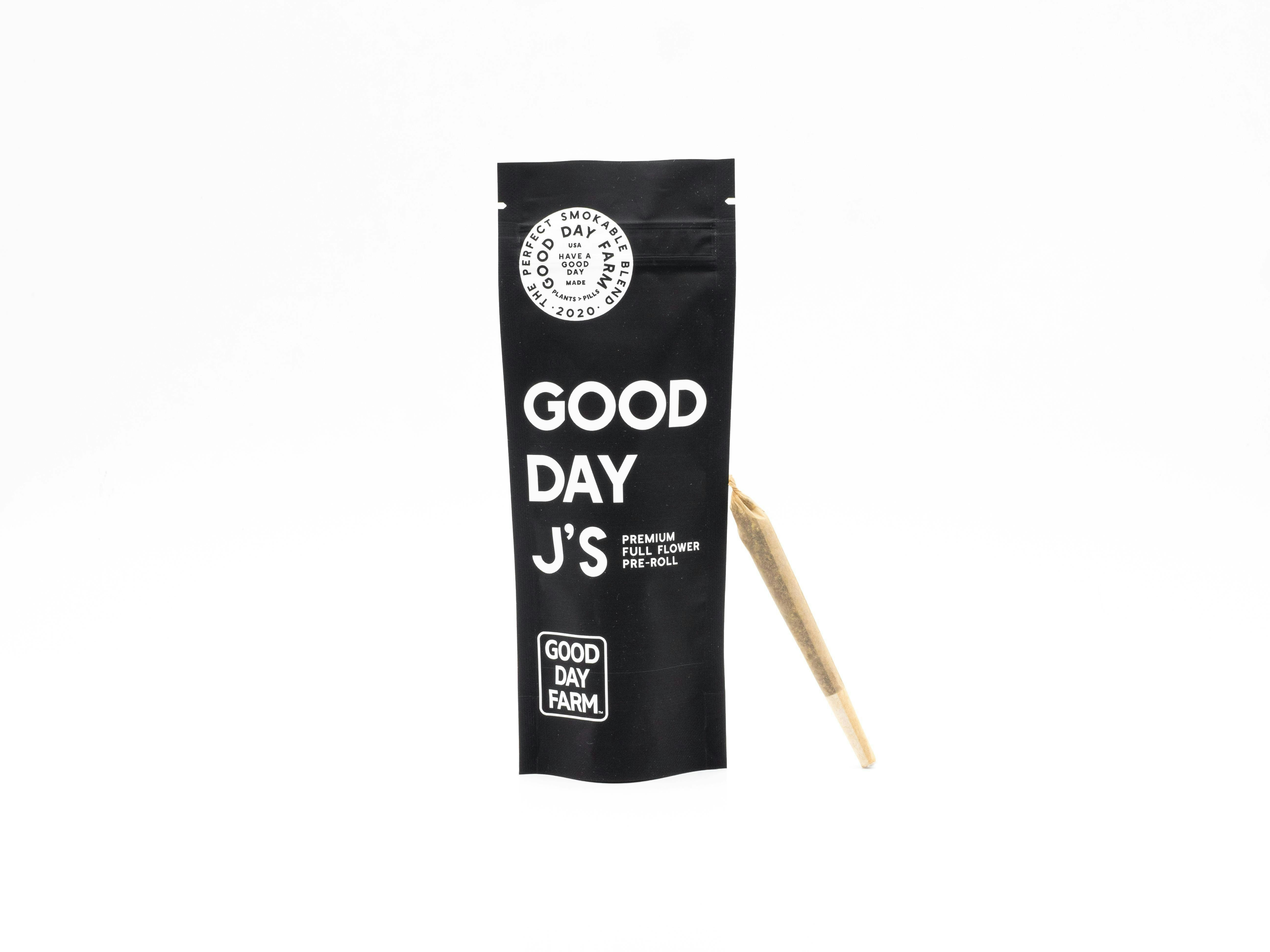 GDF: Pre-Roll | Mango Mintality | Good Day J's | 1g