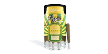 Fuzzies Delights 2.5g Pre-Rolls 5pk - Lemon Diesel 46%