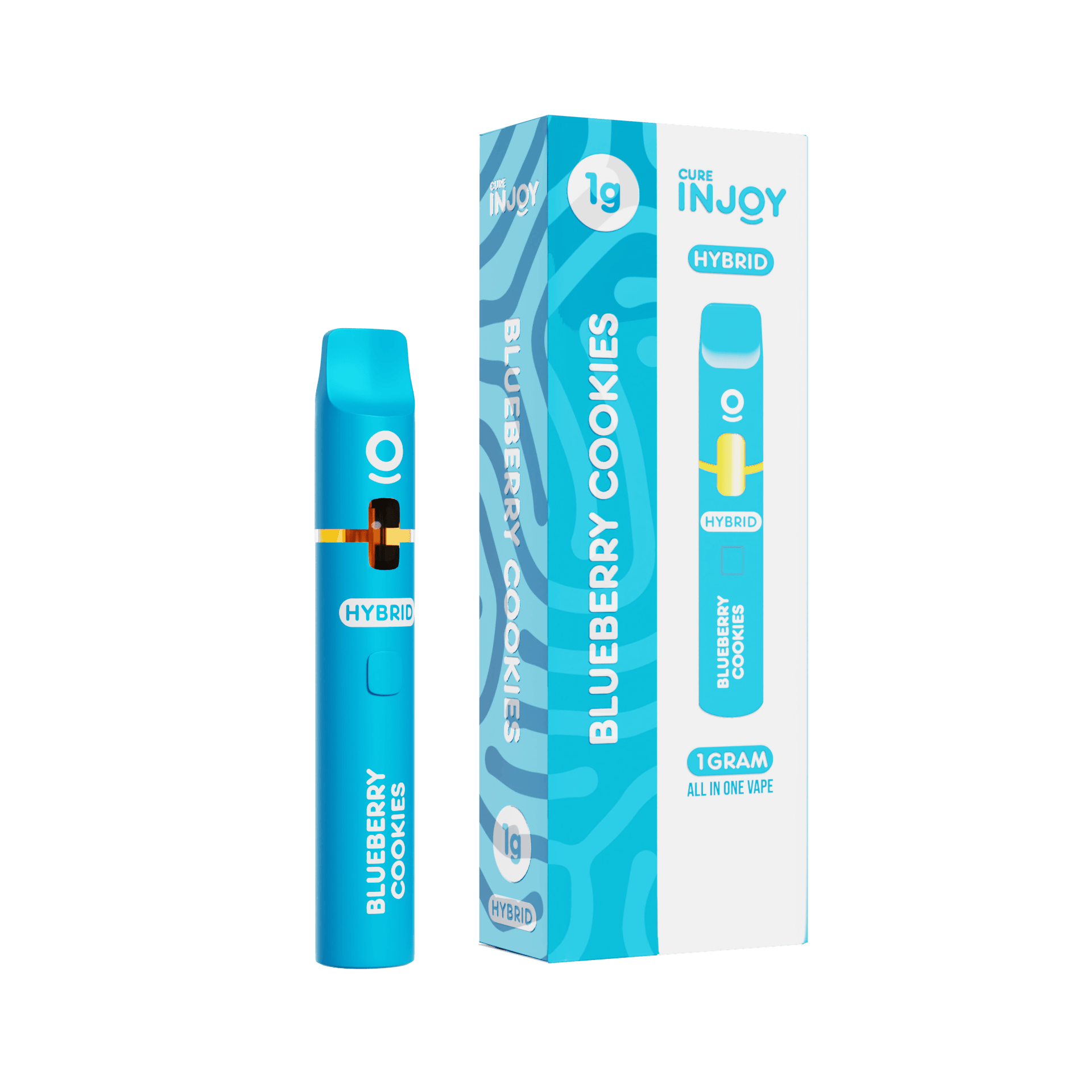 Cure Injoy 1G Blueberry Cookies - AIO (HYBRID) - Cure Injoy