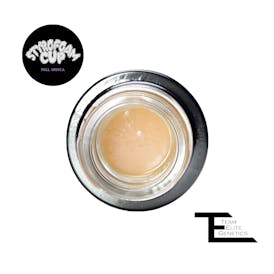 Styrofoam Cup Cold Cure Live Rosin Badder