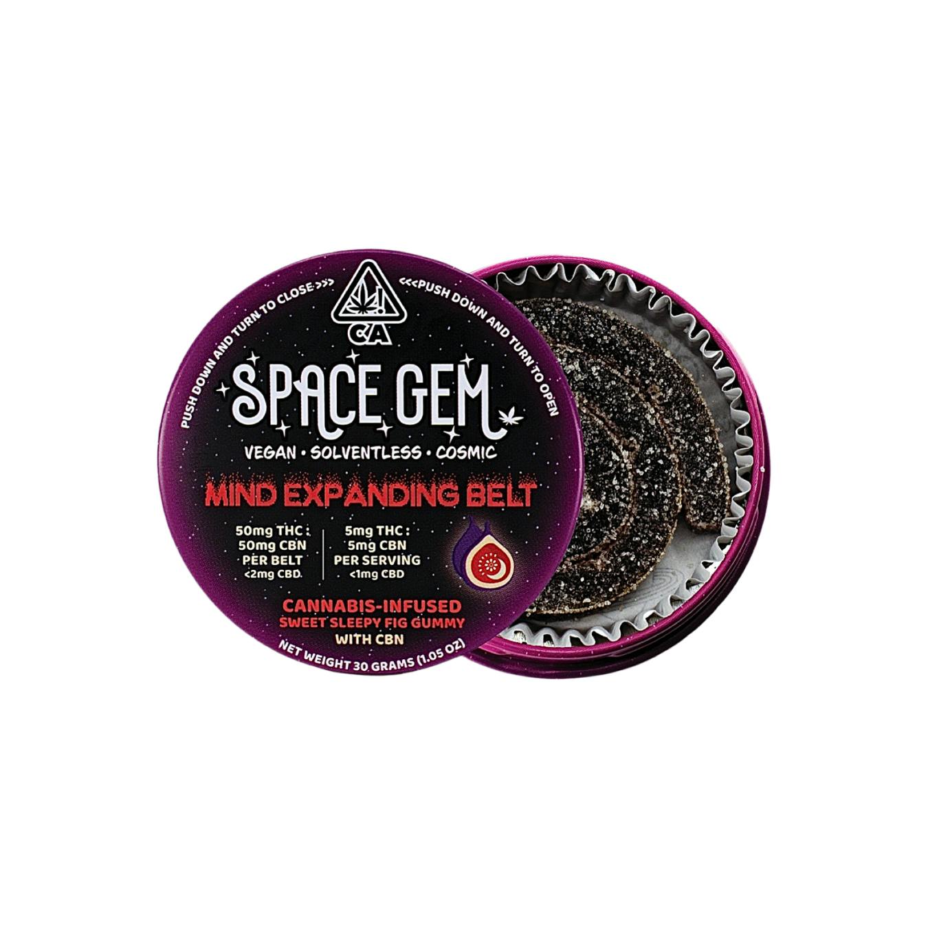 Mind Expanding Belt - Sweet Sleepy Fig - 50mg THC 50mg CBN