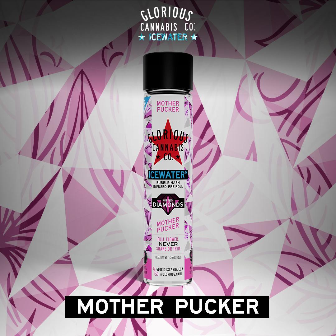 Mother Pucker | Ice Water Infused Joint | 1.0g by Glorious Cannabis Company