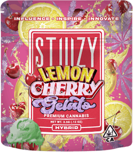 - LEMON CHERRY GELATO - 3.5G STIIIZY Exotics Flower