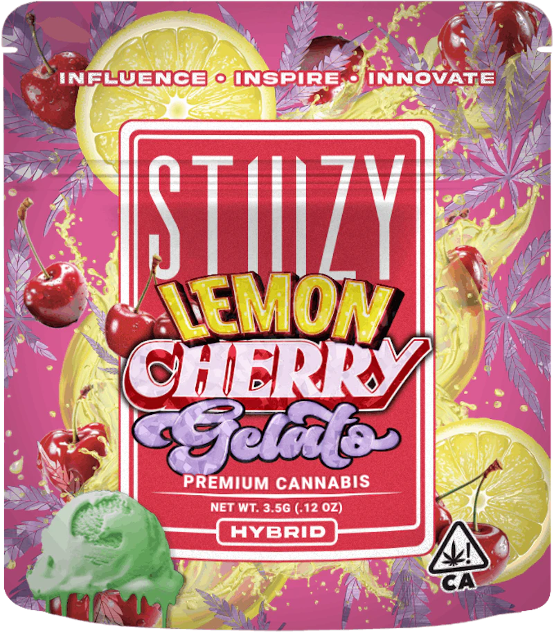 STIIIZY - LEMON CHERRY GELATO - 3.5G STIIIZY Exotics Flower, Flower