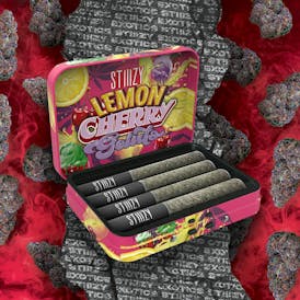 - LEMON CHERRY GELATO - 3.5G STIIIZY Exotics Preroll 4 Pack