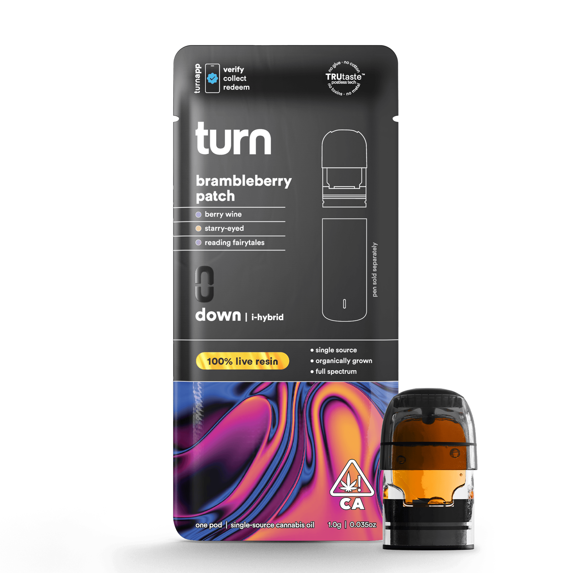 Brambleberry Patch | 100% Live Resin | Indica-Hybrid by turn