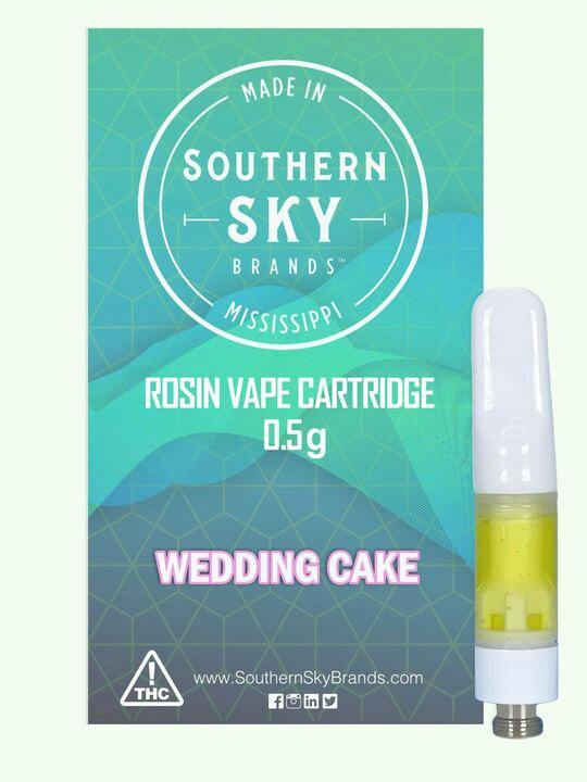 Wedding Cake LIVE ROSIN Vape Cart 0.5g
