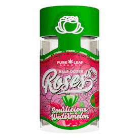 SOURLICIOUS WATERMELON Roses 6 Pack Hybrid | Liquid Diamond Infused | 3.6G