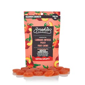 Peach Sativa - Maximum Strength - 1000mg THC Fruit Chews