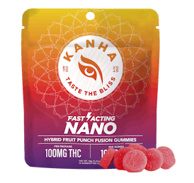 KANHA | NANO | Fruit Punch Fusion | Hybrid | 100mg THC | 10-pack