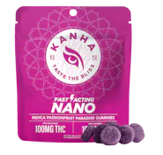 KANHA - NANO - Passionfruit Paradise - Indica - 100mg THC