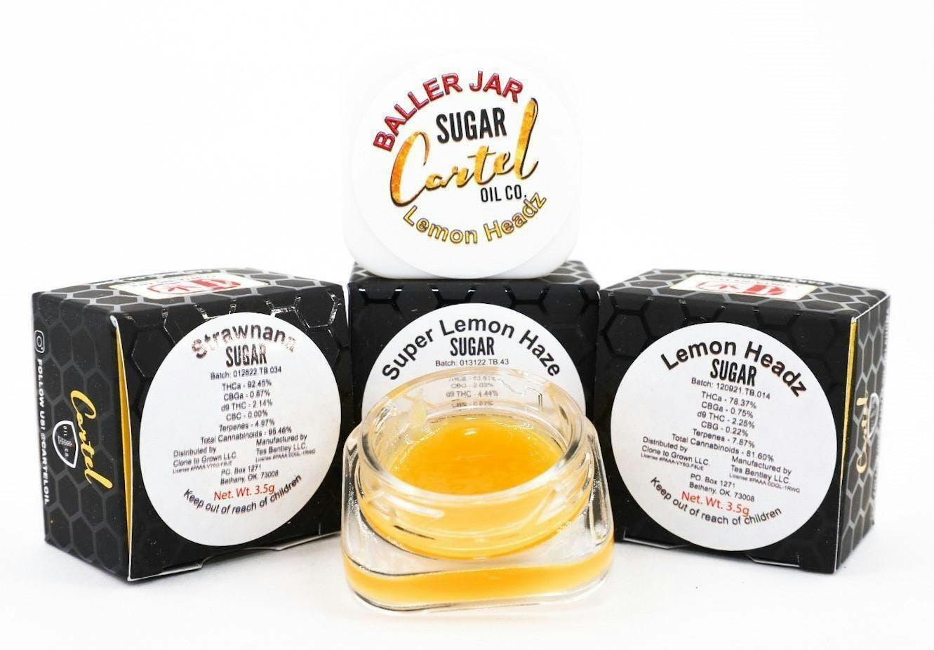 Cartel Oil Co | Sunset Mints | Live Resin Badder | 3.5g