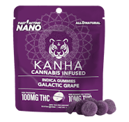 [Kanha] Nano Gummies - 100mg - Galactic Grape (I)