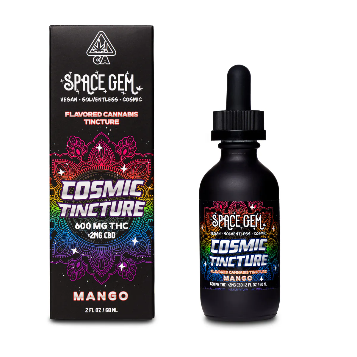 Space Gem - Space Gem Mango Cosmic Tincture (600mg) Main Image