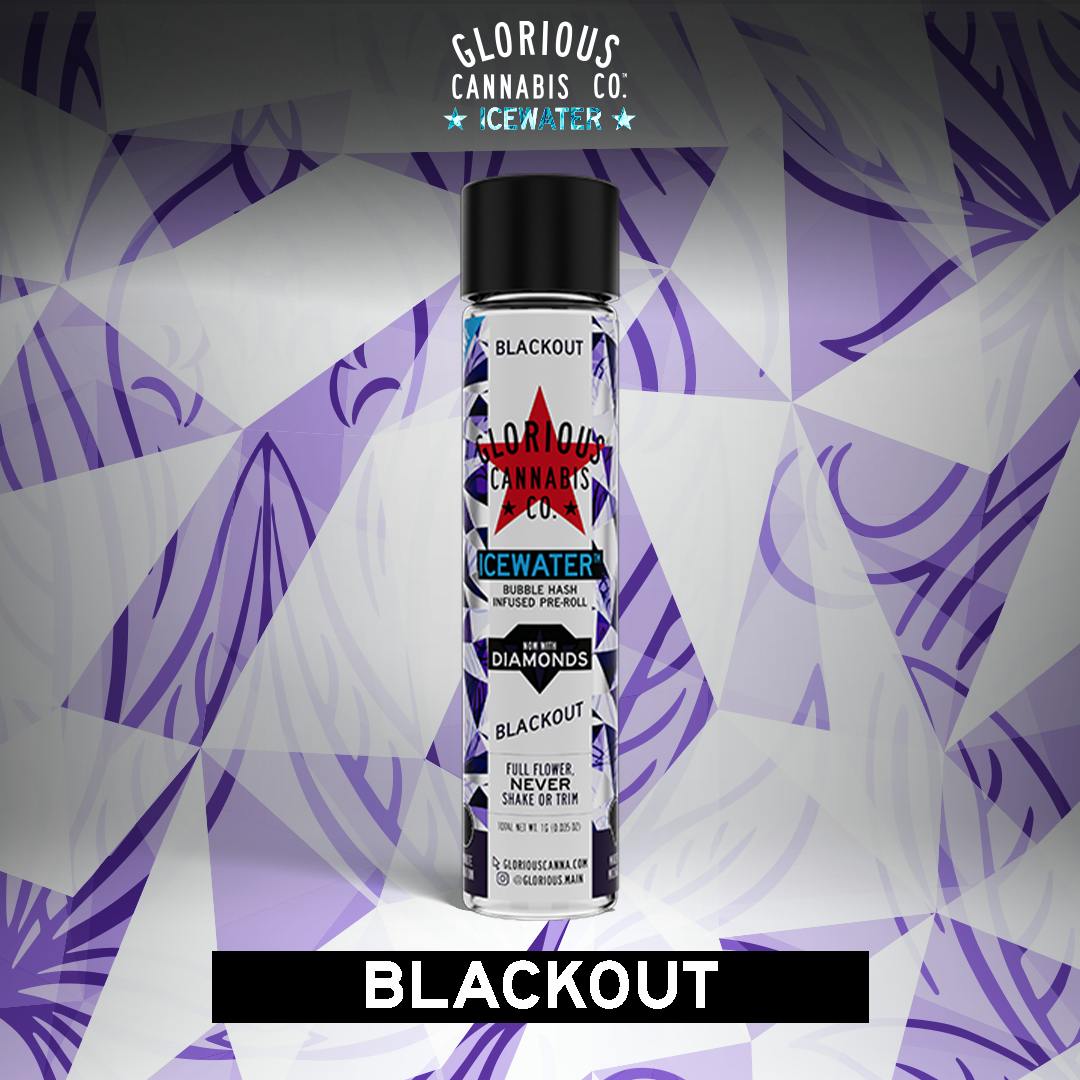 Blackout Bubble Hash Diamonds Co.