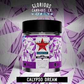 Calypso Dream 3X.5G | Bubble Hash with Diamonds | Glorious Cannabis Co.
